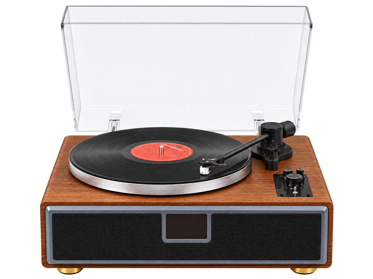 Platine vinyle Bluetooth Héritage avec traitement du signal par tubes, vue 2