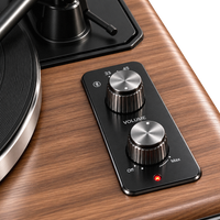 Détail des commandes Bluetooth et 33/45 tours de la platine Studio